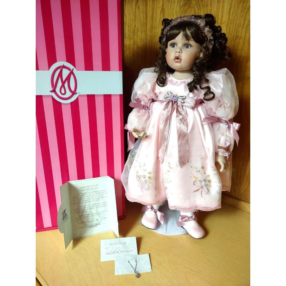 Marie Osmond Sasha Doll 15th Anniversary With Original Box and Certificate